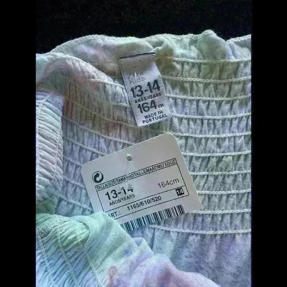 Zara Girls Sz 13-14 Colorful  Floral Dress - Picture 5 of 6